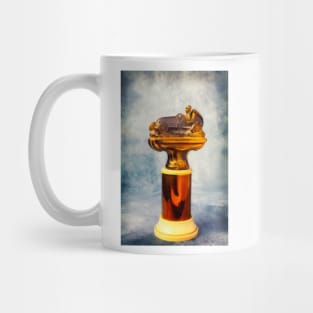 Vintage Race Car Trophy Mug